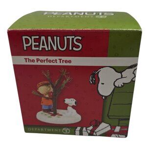 Department 56 Peanuts Gang The Perfect Tree Figurine IOB 809413